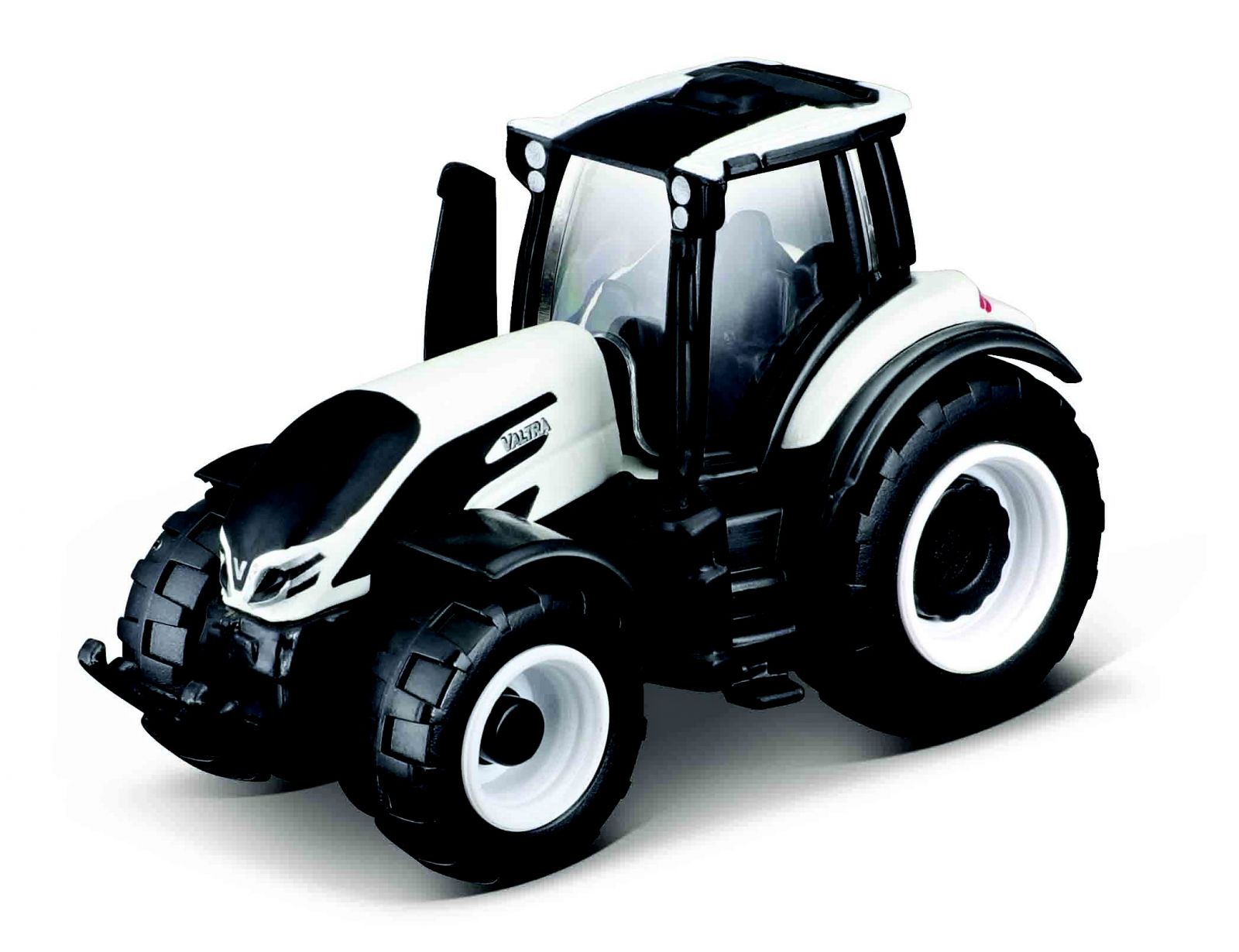 Maisto traktor 3" - kovový traktor - Valtra Q305 - bílý