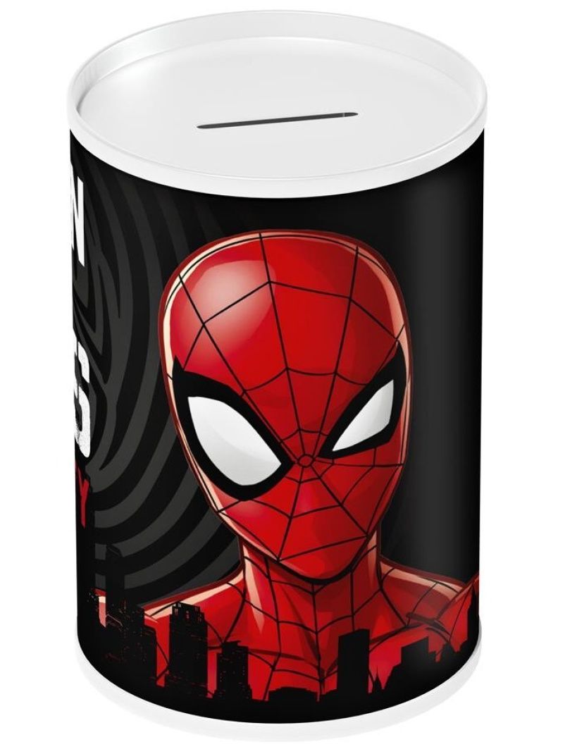 Pokladnička plechovka 10 x 15 cm - Spiderman - E Diakakis
