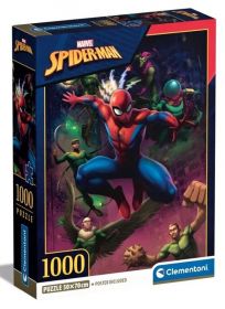 Puzzle Clementoni 1000 dílků  Compact - Spiderman 39768