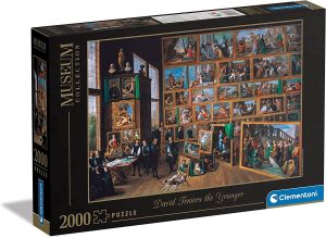Puzzle Clementoni 2000 dílků -  David Teniers - Arcivévoda Leopold Guillermo  32567
