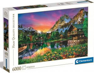 Puzzle Clementoni 6000 dílků - Alpské jezero 36531