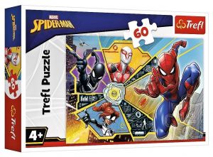 Puzzle  Trefl  - 60 dílků  - Spiderman  , v síti 17372