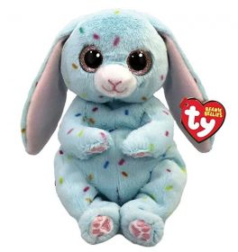 TY Beanie Babies   - Bluford - modrý zajíček  41050 - 15 cm plyšák    