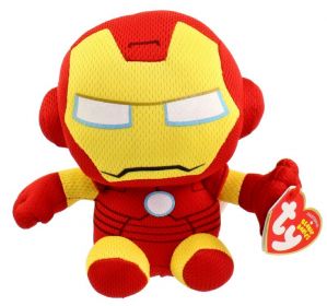TY - Beanie Babies -  hrdinové Marvelu 15 cm - Iron Man 41190