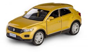 Autíčko RMZ 1:36 - Volkswagen T-ROC  ( 2018 ) - zlatá metalíza  - matná  barva 