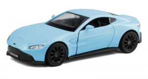 Autíčko RMZ 1:32 - Aston Martin Vantage ( 2018 )  - sv. modrá barva