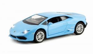 Autíčko RMZ 1:36 - Lamborghini Huracán  LP610-4  - světle modrá  barva