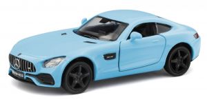 Autíčko RMZ 1:32 - Mercedes  AMG  GT S ( 20187 ) - sv.modrá barva 