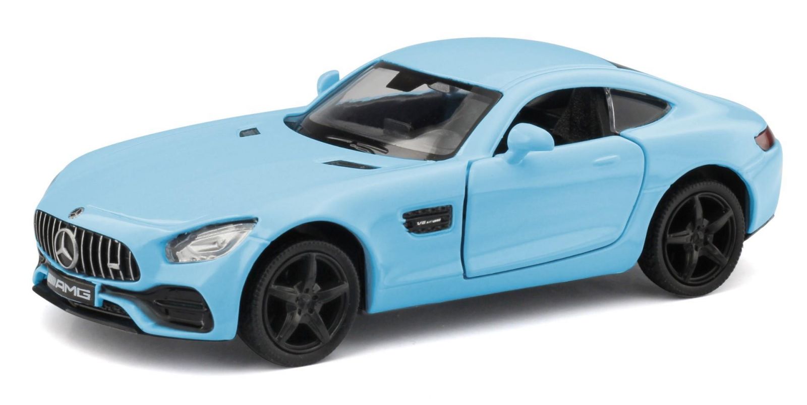 Autíčko RMZ 1:32 - Mercedes AMG GT S ( 20187 ) - sv.modrá barva Daffi