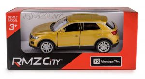 Autíčko RMZ 1:36 - Volkswagen T-ROC - zlatá metalíza ( lesklá barva ) Daffi