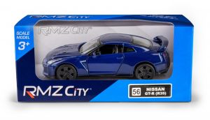 Autíčko RMZ 1:38 - Nissan GT-R / R35 / ( 2017 ) - tm. modrá barva Daffi