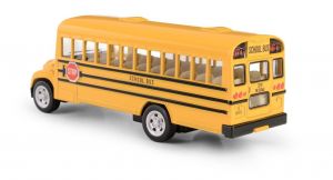 Autíčko RMZ 1:97 - School Bus - žlutá barva Daffi