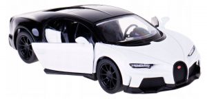 Auto 1:38 - Bugatti  Chiron Supersport - bílo černá barva