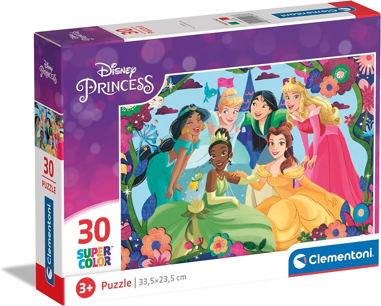 Clementoni puzzle 30 dílků - Disney Princezny 20276