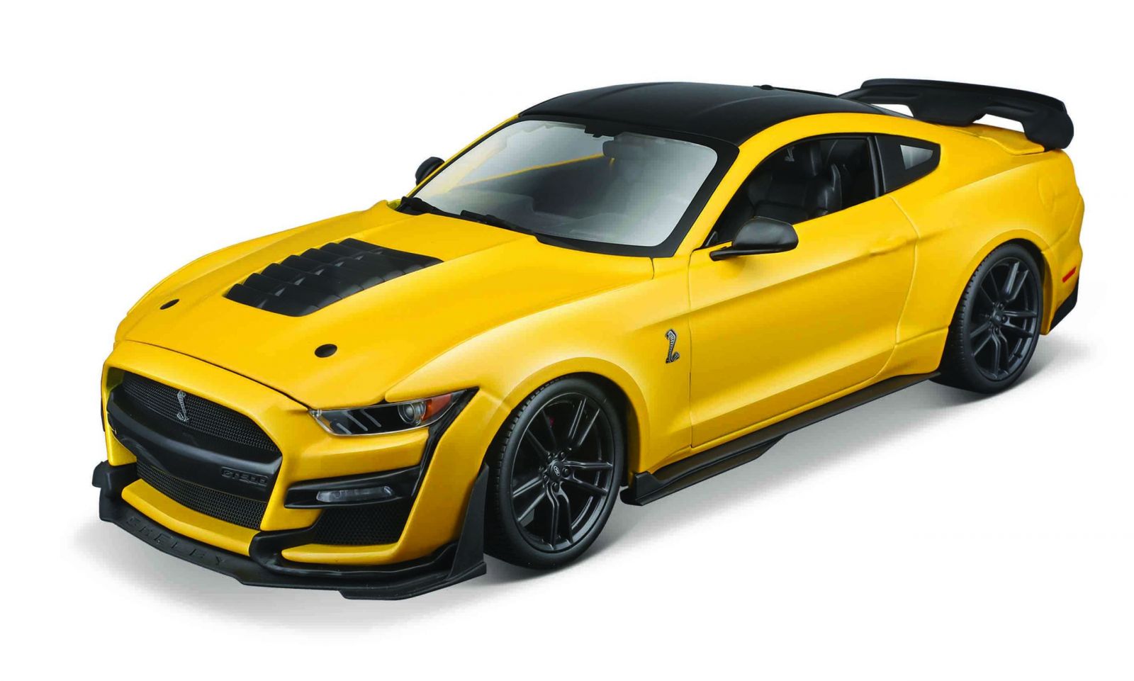 Maisto 1:18 2020 Mustang Shelby GT 500 žlutá barva
