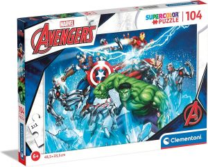 Puzzle Clementoni  - 104 dílků  -  Avengers 25744  M