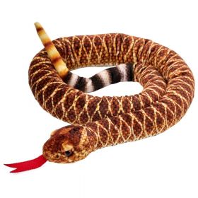 BEPPE - plyšový had  - Chřestýš  texaský 100 cm 13998