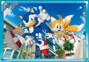 Clementoni puzzle 4v1 ( 12, 16, 20, 24 dílků ) - Sonic 21522