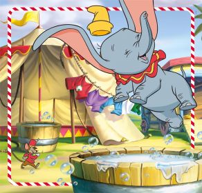 Dětské puzzle Clementoni - 3 x 48 dílků - Disney rodina 25302