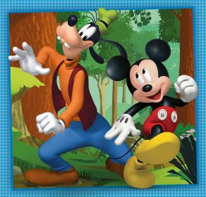 Dětské puzzle Clementoni - 3 x 48 dílků - Mickey a Minnie Mouse 25298