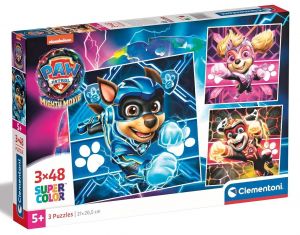 Dětské puzzle Clementoni  - 3 x 48 dílků  -  Paw Patrol - Tlapková patrola 25303