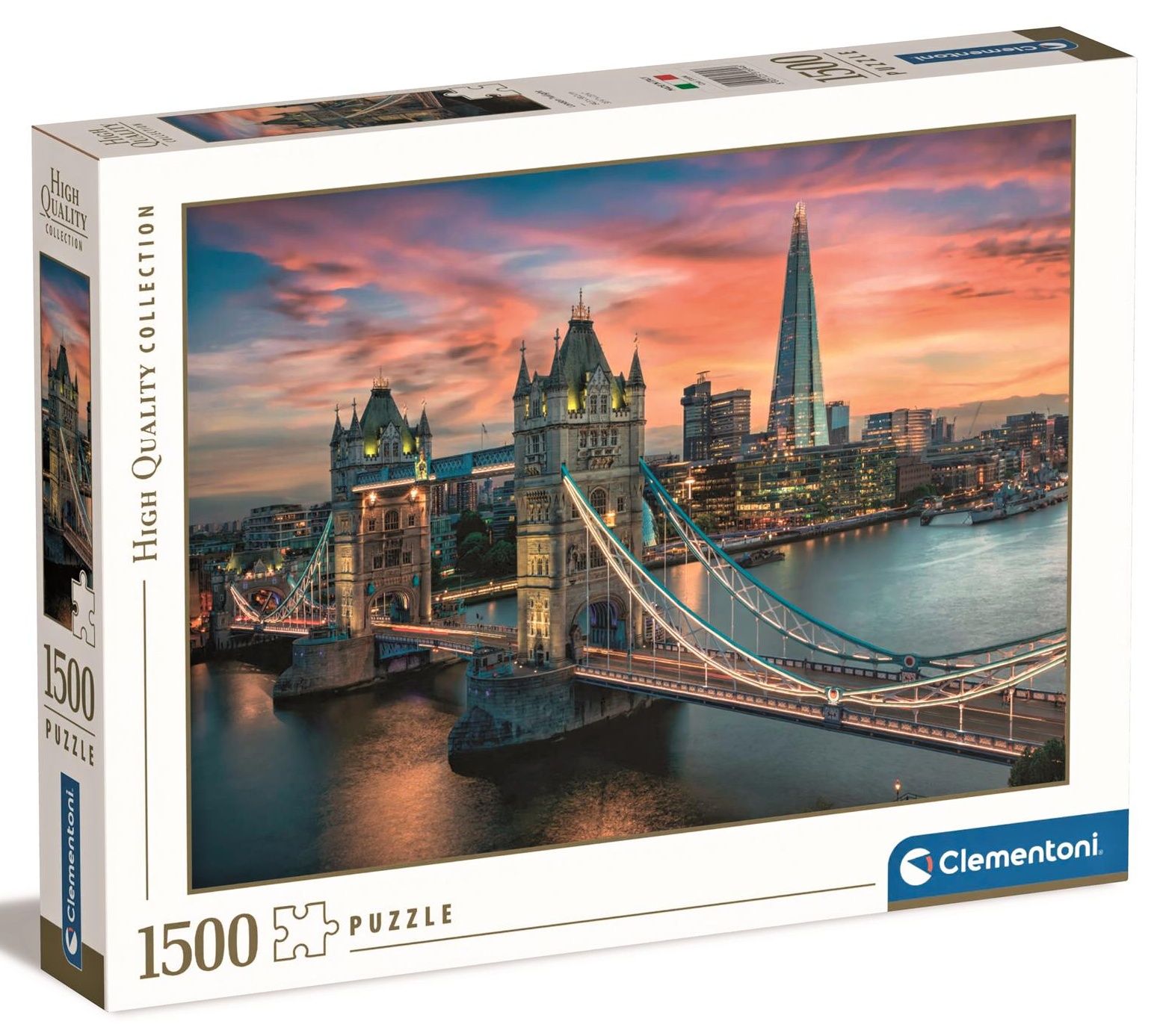 Puzzle Clementoni 1500 dílků - Londýn za soumraku 31694