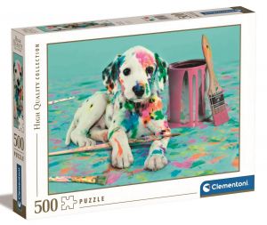Puzzle Clementoni 500 dílků - Legrační dalmatín 35150
