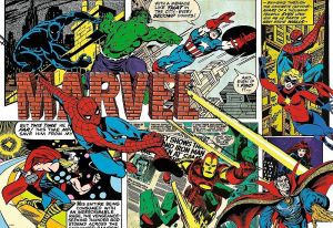 Puzzle Trefl 1000 dílků - Avengers comics 10759
