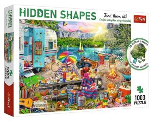 Trefl  Puzzle Hidden Shapes 1003 dílků - Výlet karavanem 10677