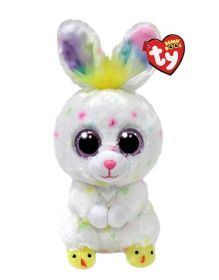 TY Beanie Boos - Dusty - duhový králíček v bačkůrkách 37344