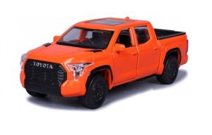Maisto 21001  auto Toyota Tundra TRD PRO 2022 - oranžová barva