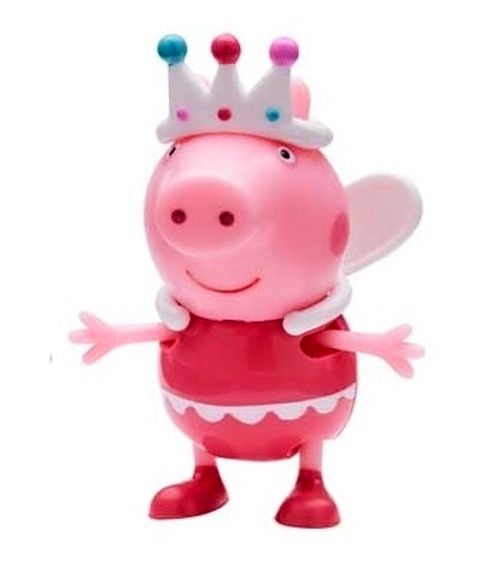 Peppa Pig - prasátko Peppa - figurka s doplňky I. - Peppa princezna s korunkou TM Toys