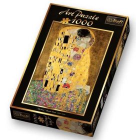 1000 dílků  - Klimt - Polibek  -  puzzle Trefl 10291