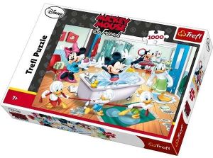 1000 dílků  - Mickey Mouse - Super koupel   -  puzzle Trefl 10312