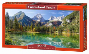 Puzzle  Castorland  4000 dílků - Majesty of  the Mountains   - Castorland  400065 