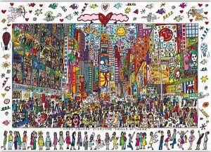 puzzle Ravensburger 1000 dílků - Times Square - 190690